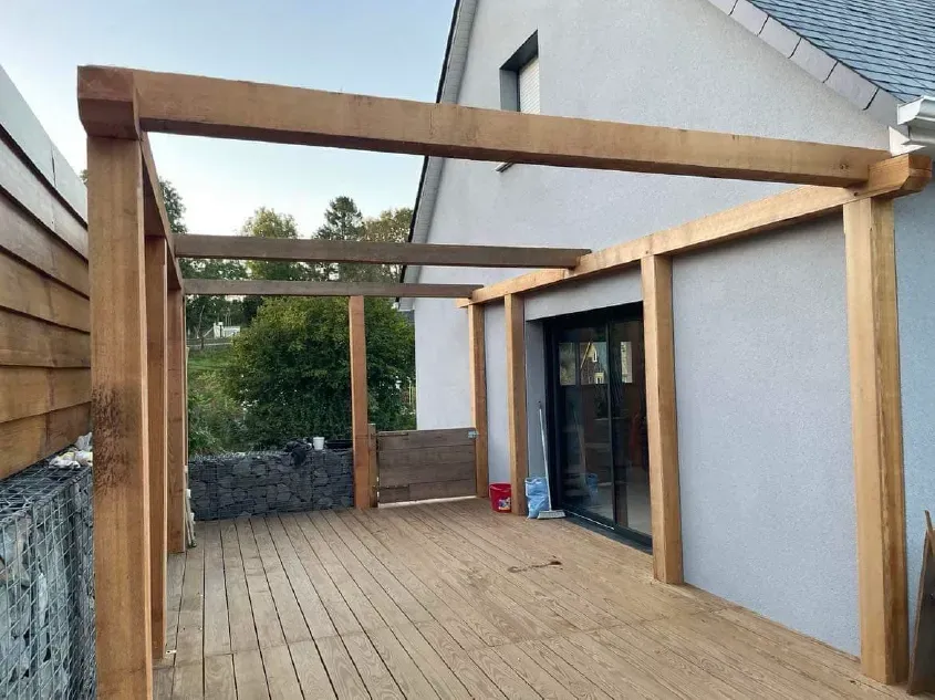 pergola en bois
